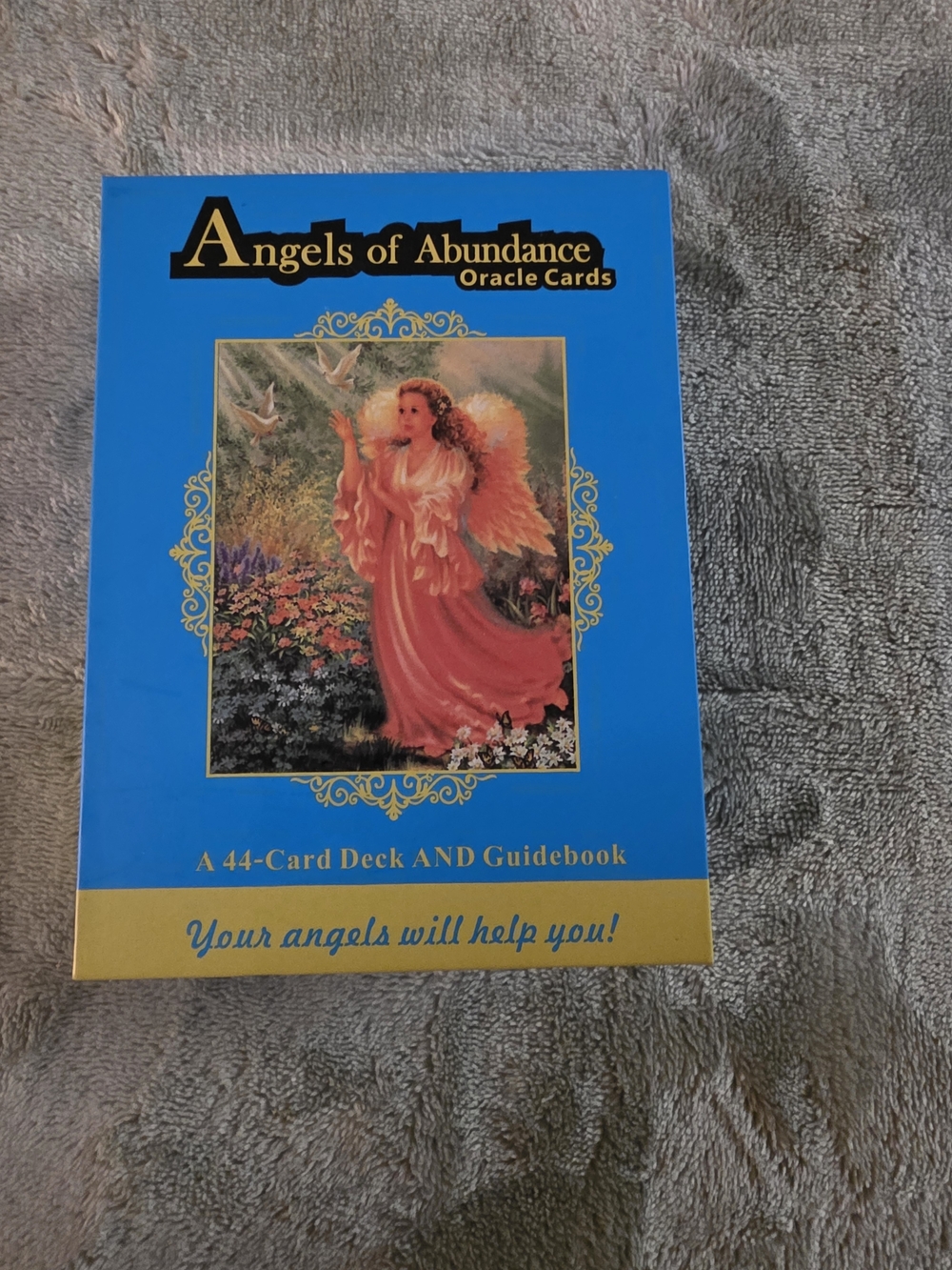 Angels of Abundance Oracle Cards- Keepsake Box And Guidebook